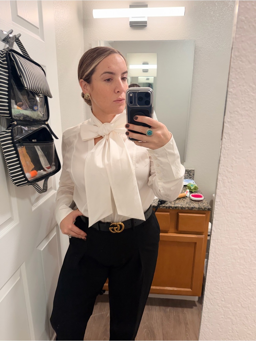 Escada Bow-Neck Blouse